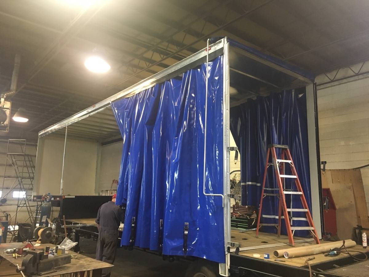 Curtain Side Tarp Install