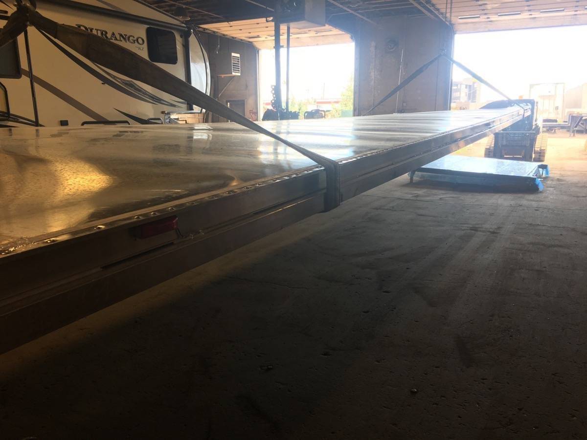 Curtain Side Installation on Semi-Trailer from Start to Finish